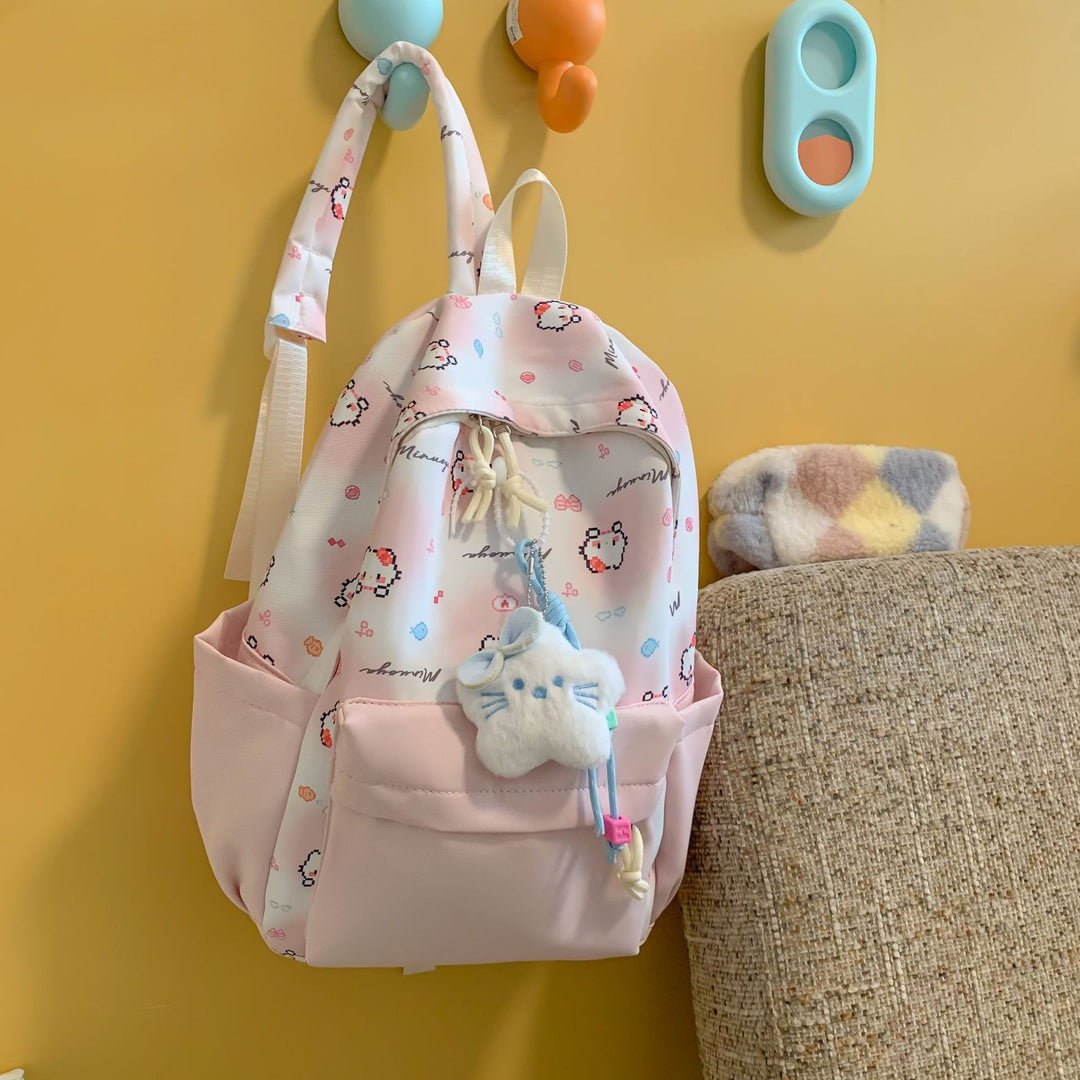 Fun and Playful Cartoon Character Backpack