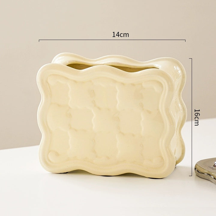 Decorative Stainless Steel Tissue Box Holder