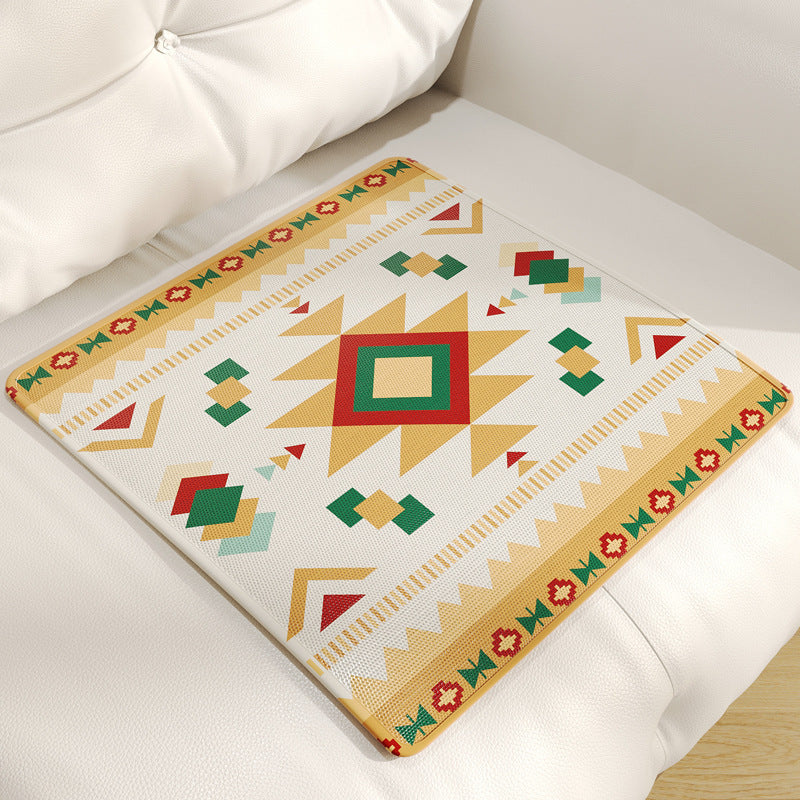 Decorative Geometric Floor Mat Kalsten