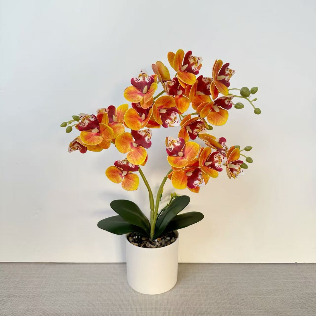 Lifelike Artificial Orchid Plant