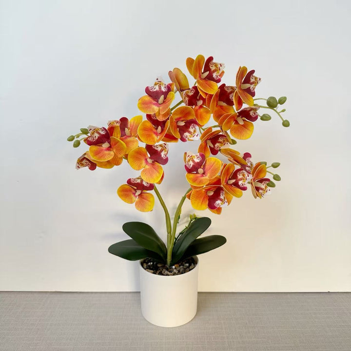 Lifelike Artificial Orchid Plant