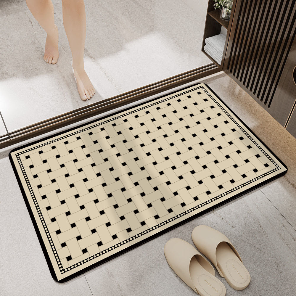 Stylish Abstract Bath Mat Kalsten