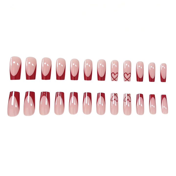 Artistic Decorative Press-On Nail Set Kalsten
