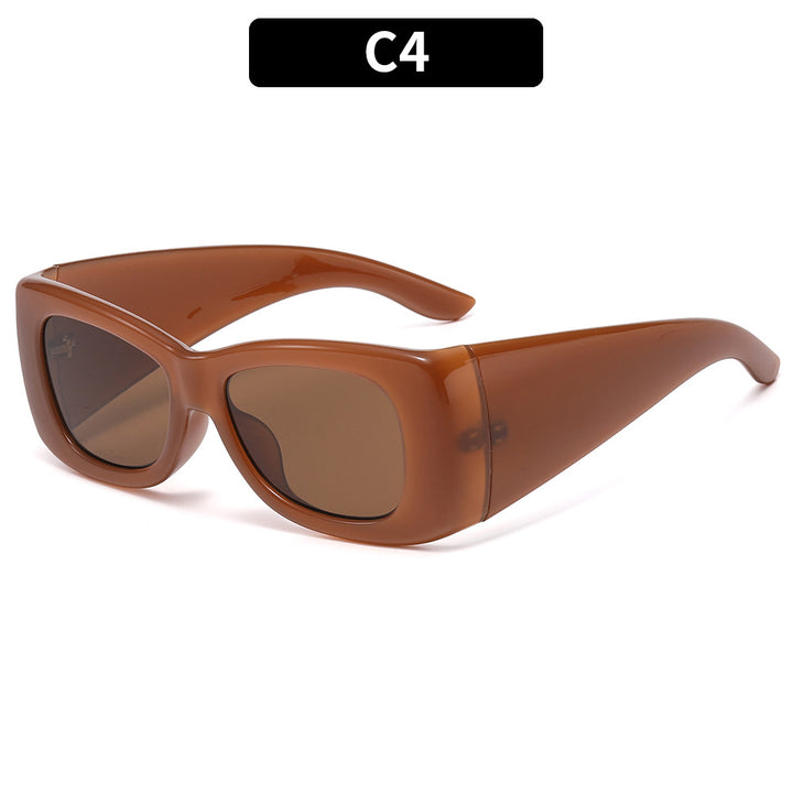 Sleek Oversized Square Sunglasses