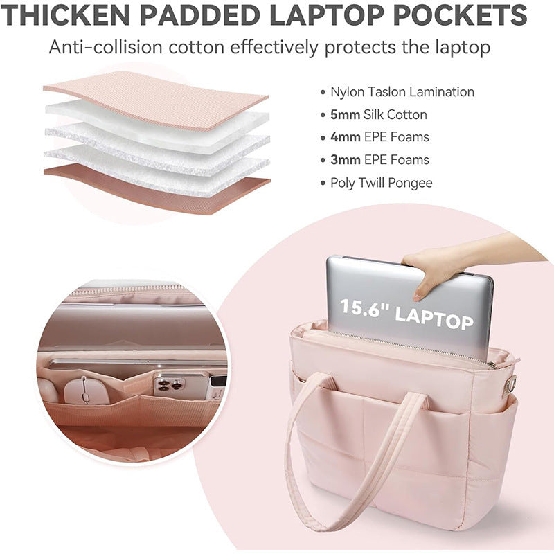 Multifunctional tote bag with organizer pockets Kalsten