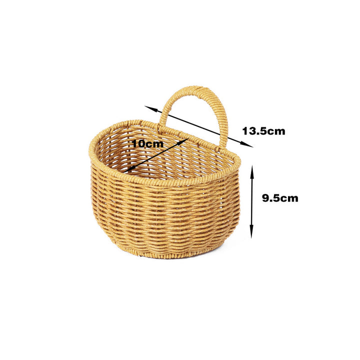 Handwoven Rectangular Storage Basket Kalsten