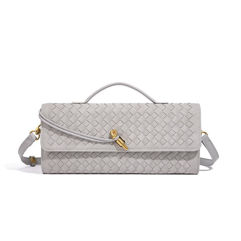 Textured Woven Clutch Purse Kalsten