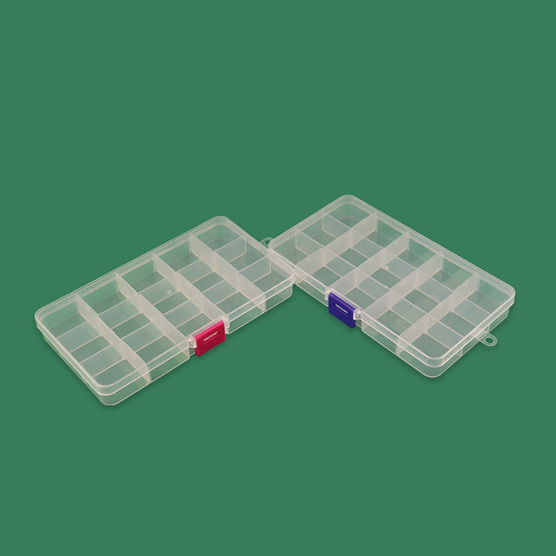 Multi-Section Transparent Craft Organizer Kalsten