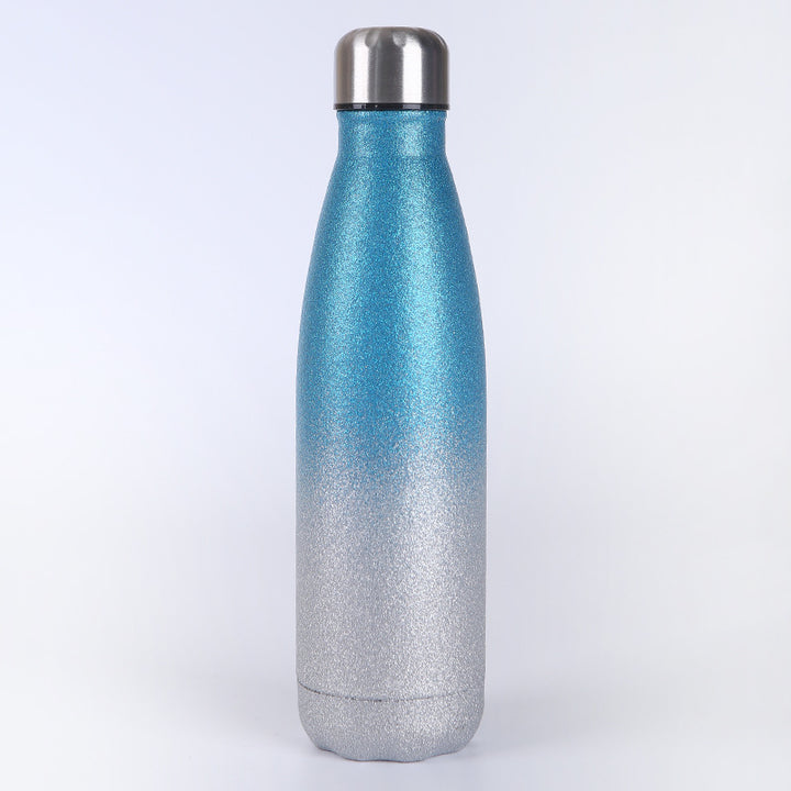 Ladies Insulated Water Bottle with Elegant Glitter Surface Kalsten