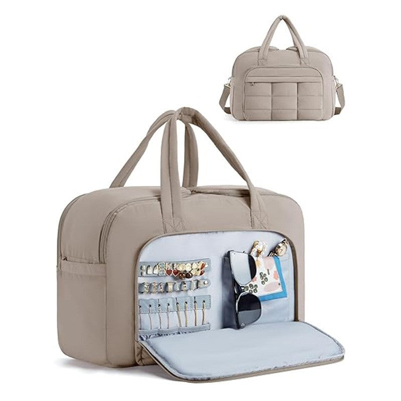 Cosmetic transport bag with multiple storage compartments Kalsten