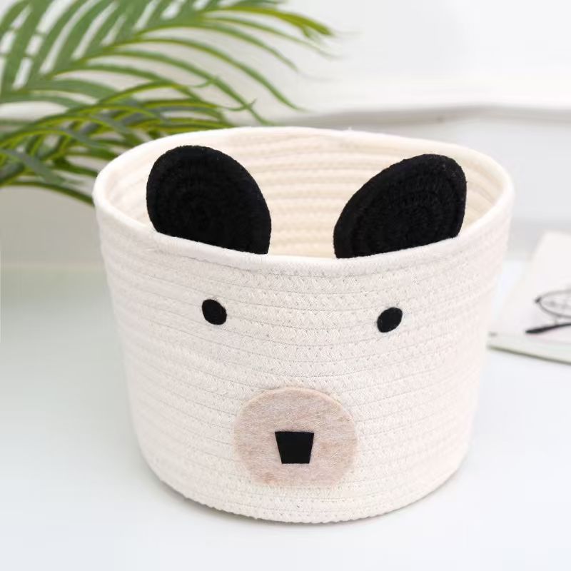 Cute Animal-Themed Storage Basket