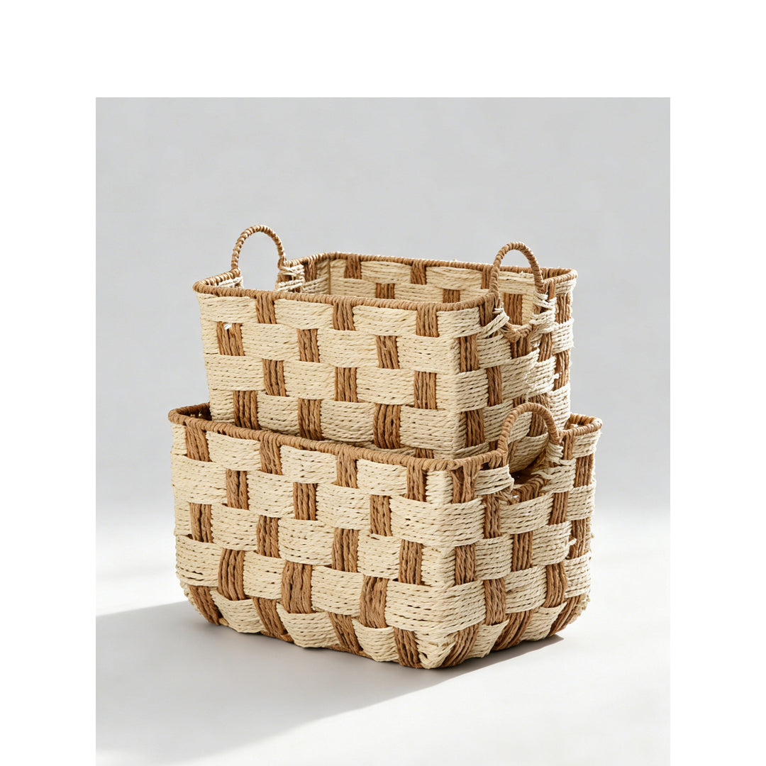 Handcrafted storage basket Kalsten