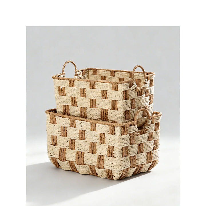 Handcrafted storage basket Kalsten