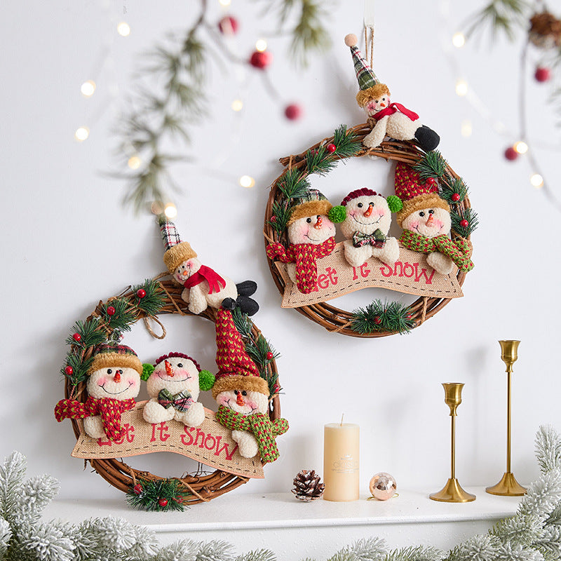 Christmas wreath with lights Kalsten
