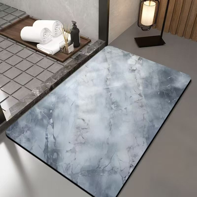 Luxurious Marble Design Bath Mat Kalsten