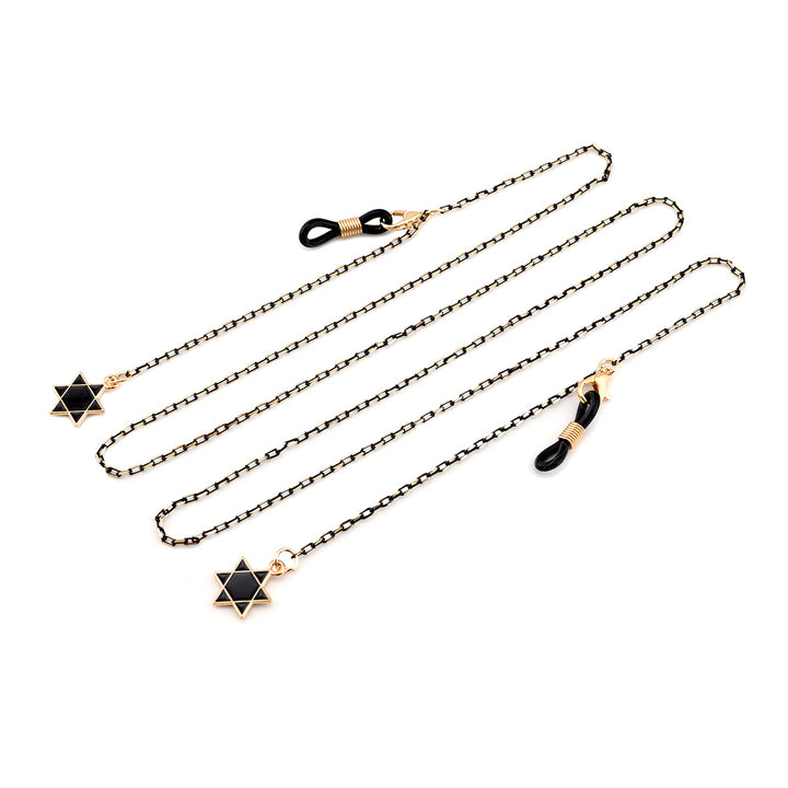 Elegant Geometric Eyewear Chain Kalsten
