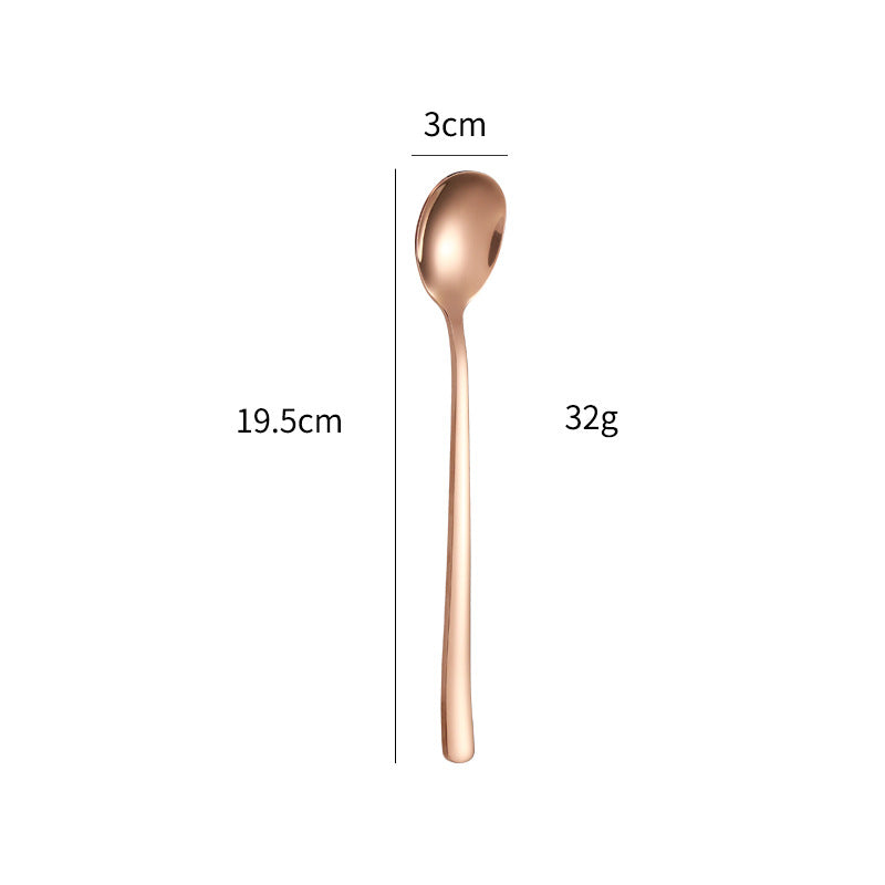 More elegant and ergonomic dessert spoon made of high-quality stainless steel Kalsten