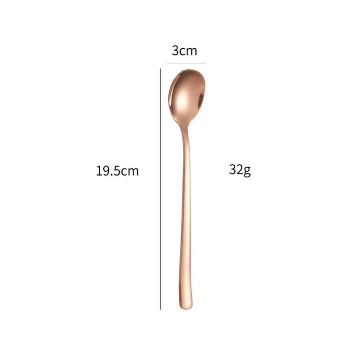 More elegant and ergonomic dessert spoon made of high-quality stainless steel Kalsten