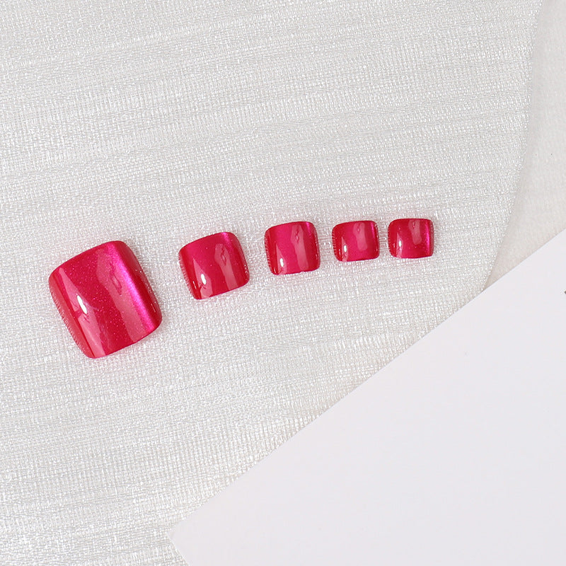 Elegant Glossy Press-On Nail Set Kalsten