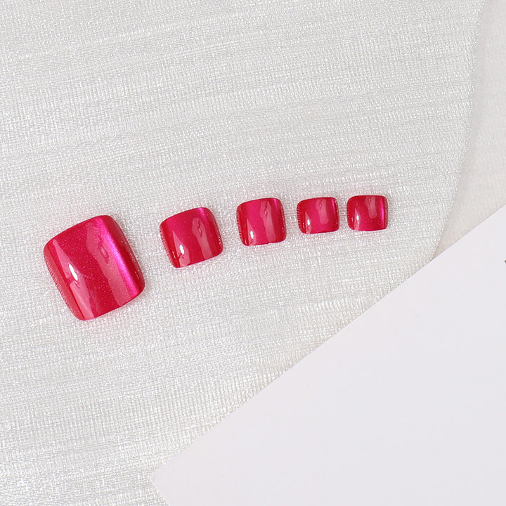 Elegant Glossy Press-On Nail Set Kalsten