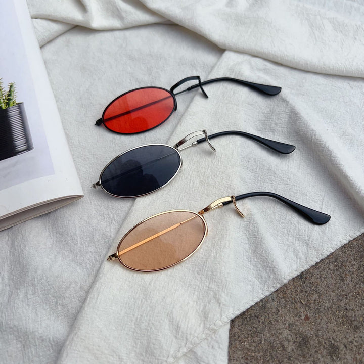 Retro-Inspired Oval Frame Glasses Kalsten