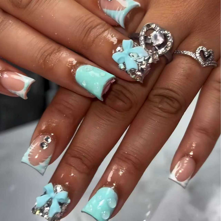Decorative 3D Press-On Nail Extensions Kalsten