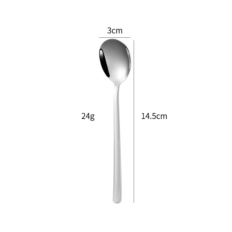 Elegant dessert spoon with luxurious golden surface Kalsten