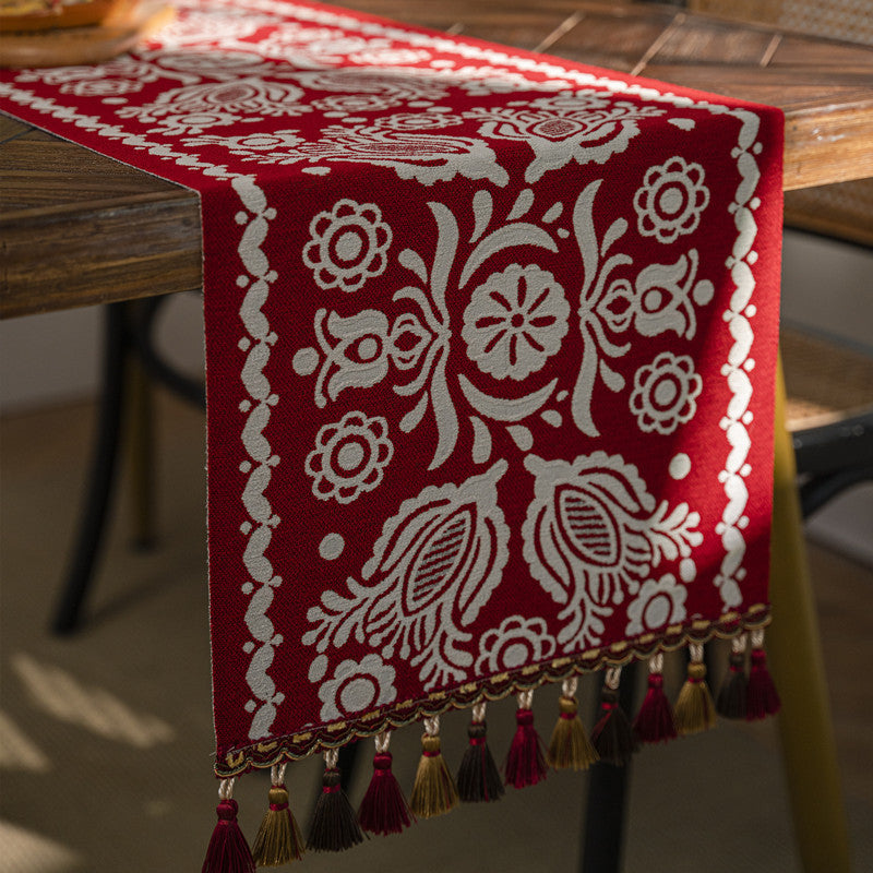 Decorative Ethnic Pattern Table Runner