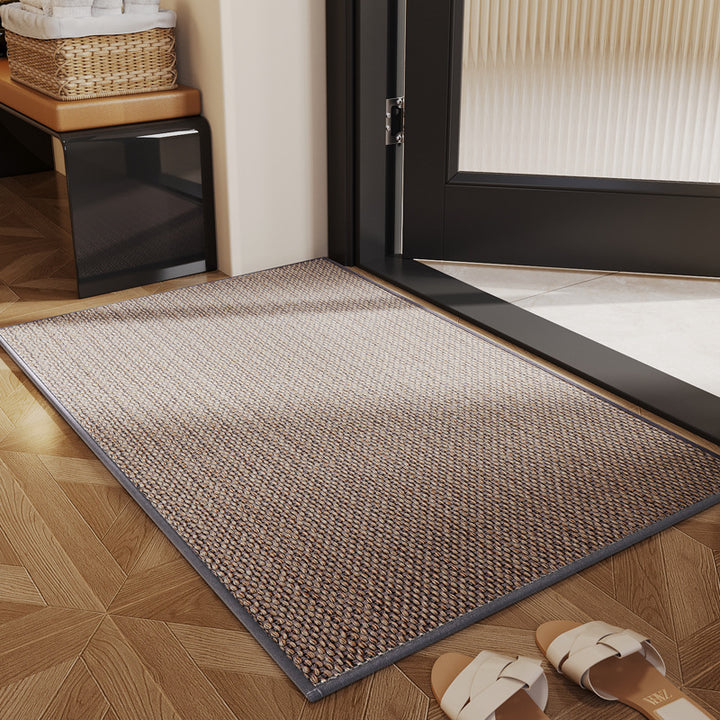 Textured Entryway Area Mat Kalsten