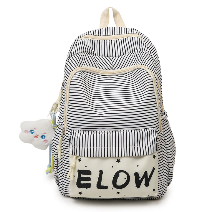Playful Striped Backpack