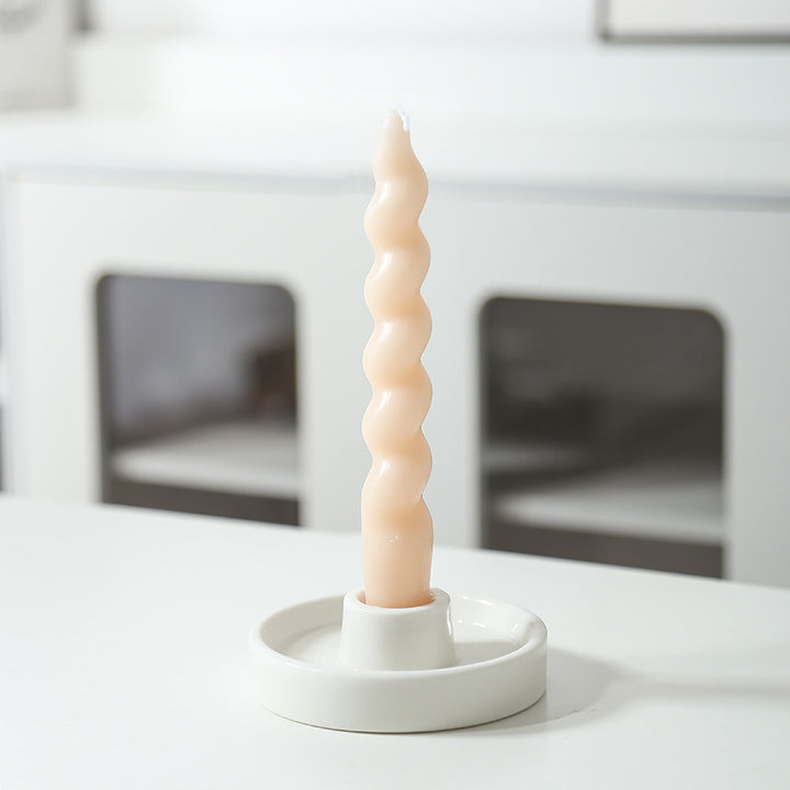 Minimalist Ceramic Candle Holder Kalsten