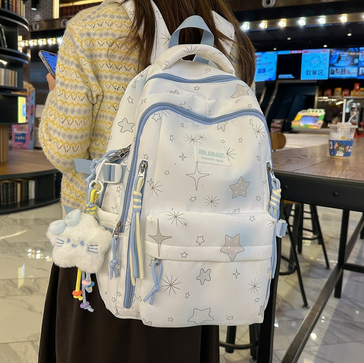 Multifunctional Star-Patterned Backpack
