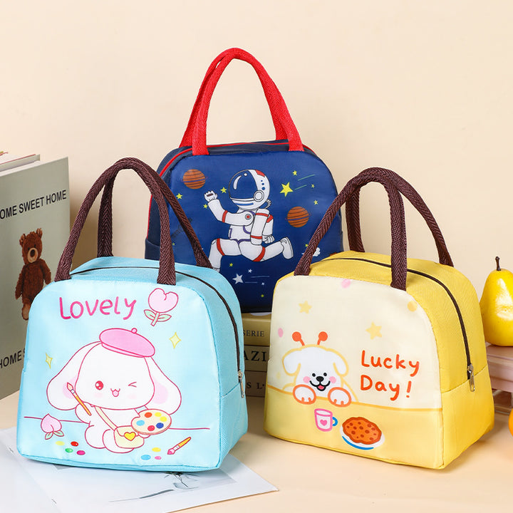 Cute Cat-Themed Insulated Lunch Bag Kalsten