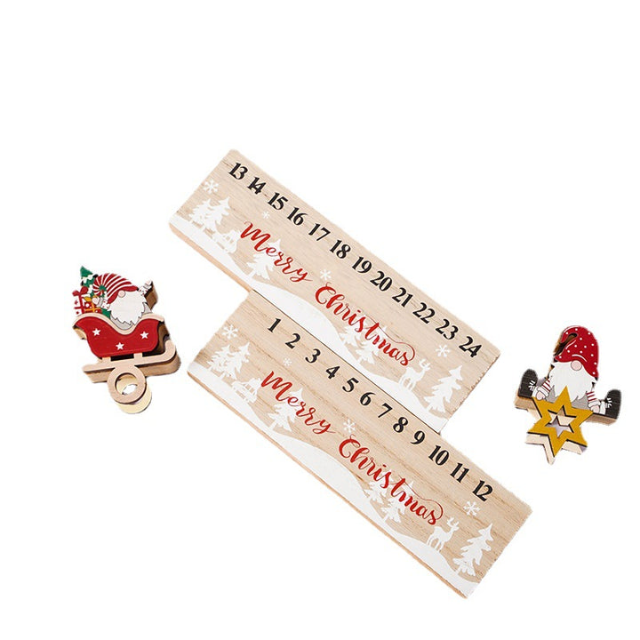 Advent Calendar Countdown Decoration Kalsten