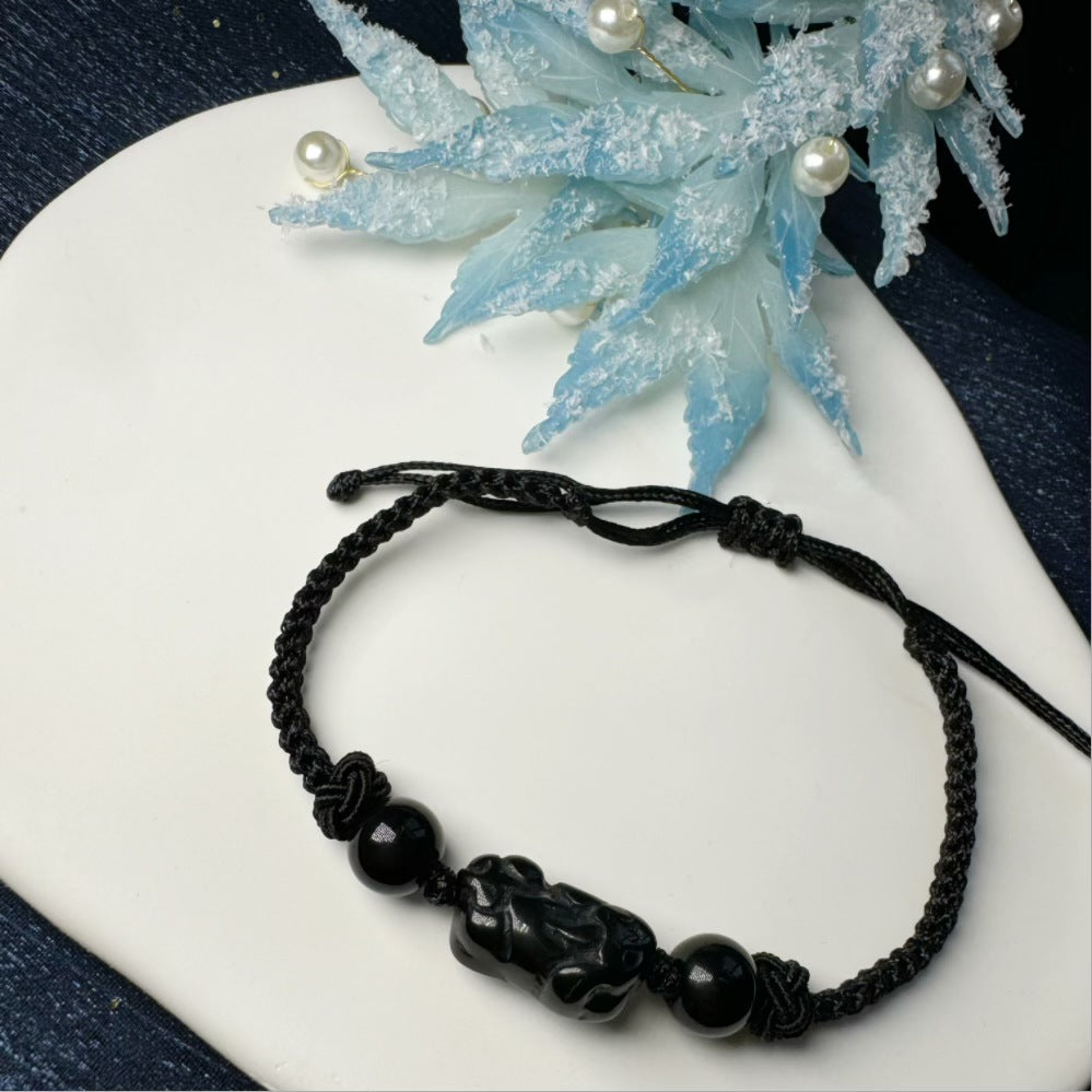 Adjustable Macrame Protective Charm Bracelet Kalsten