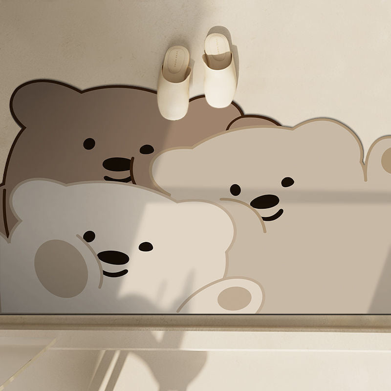 Cute Penguin-Themed Bath Mat Kalsten