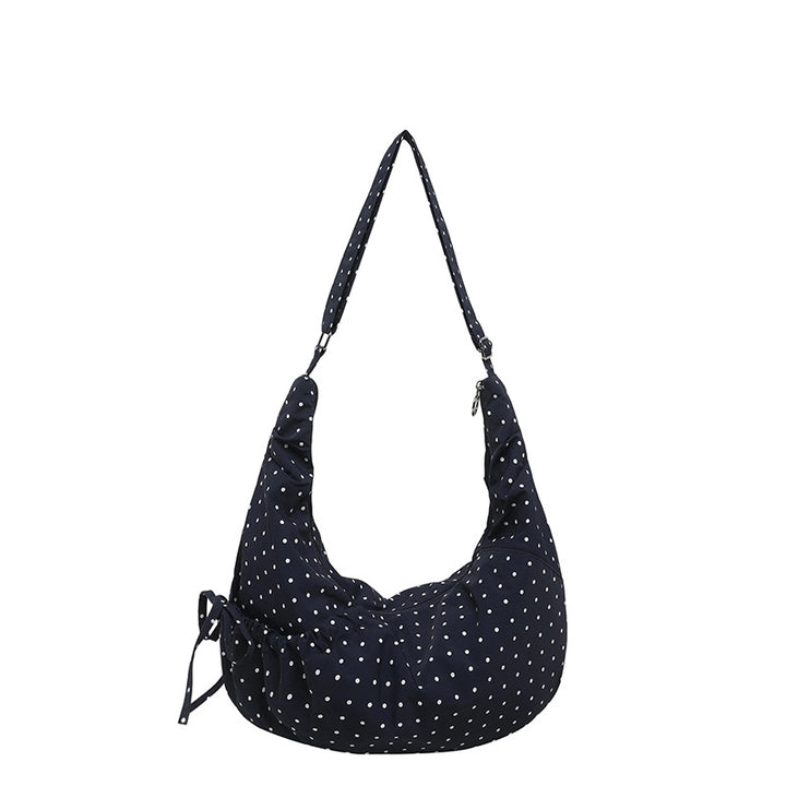 Fashionable Polka Dot Hobo Bag