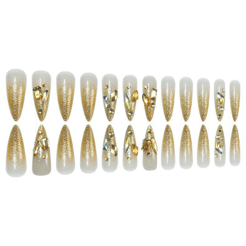 Glamorous Stiletto Press-On Nail Extensions Kalsten