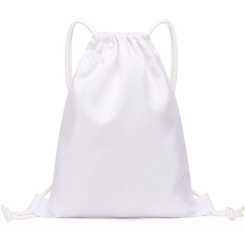 Honeycomb Texture Drawstring Backpack Kalsten