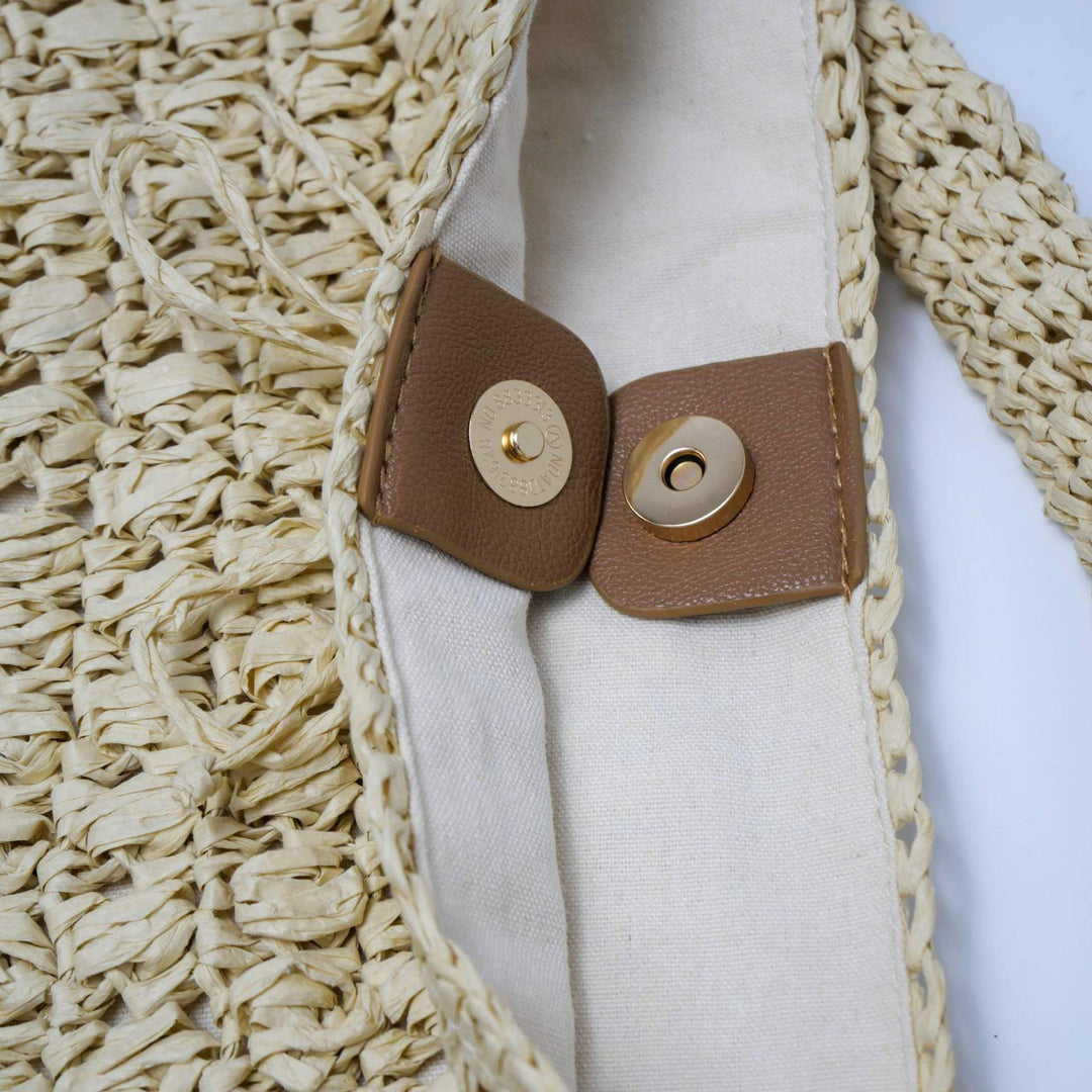 Fashionable Macrame Shopper Bag Kalsten