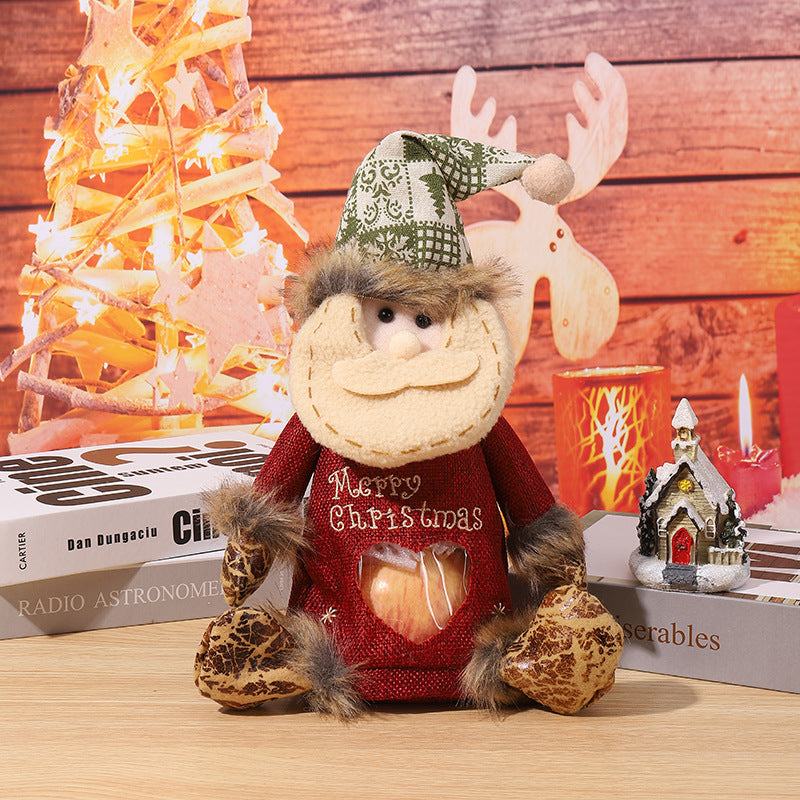 Cute Christmas gnome with gift sack Kalsten