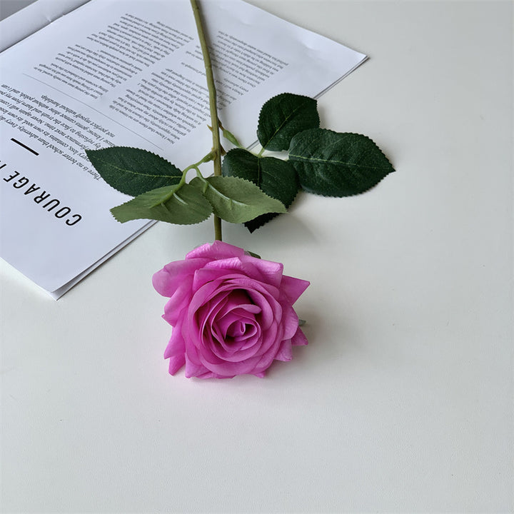 Decorative Faux Rose Stem