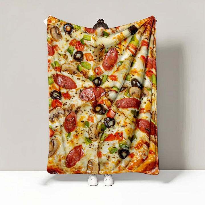 Fun Tortilla-Designed Fleece Blanket