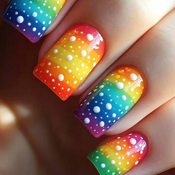 Ombre Dot Pattern Nail Art Set Kalsten