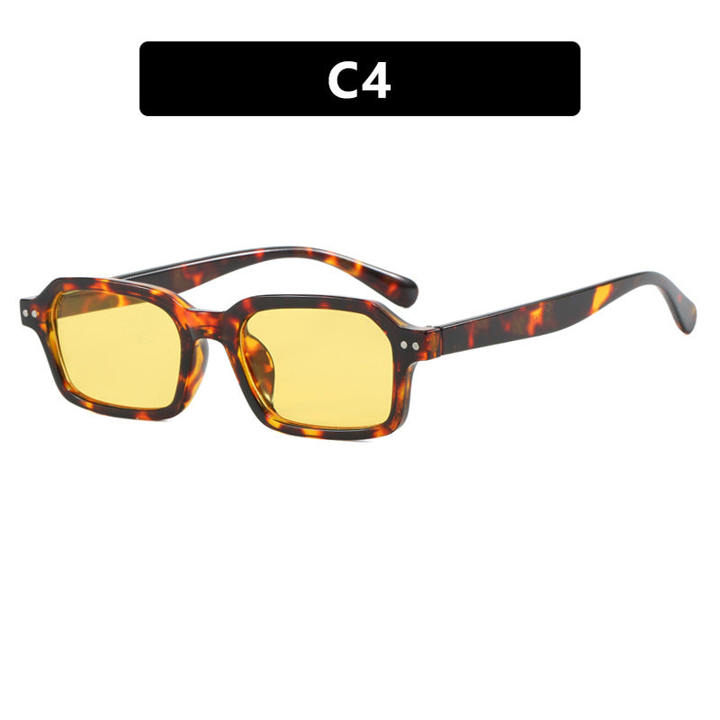Women's fashionable square sunglasses in urban design Kalsten