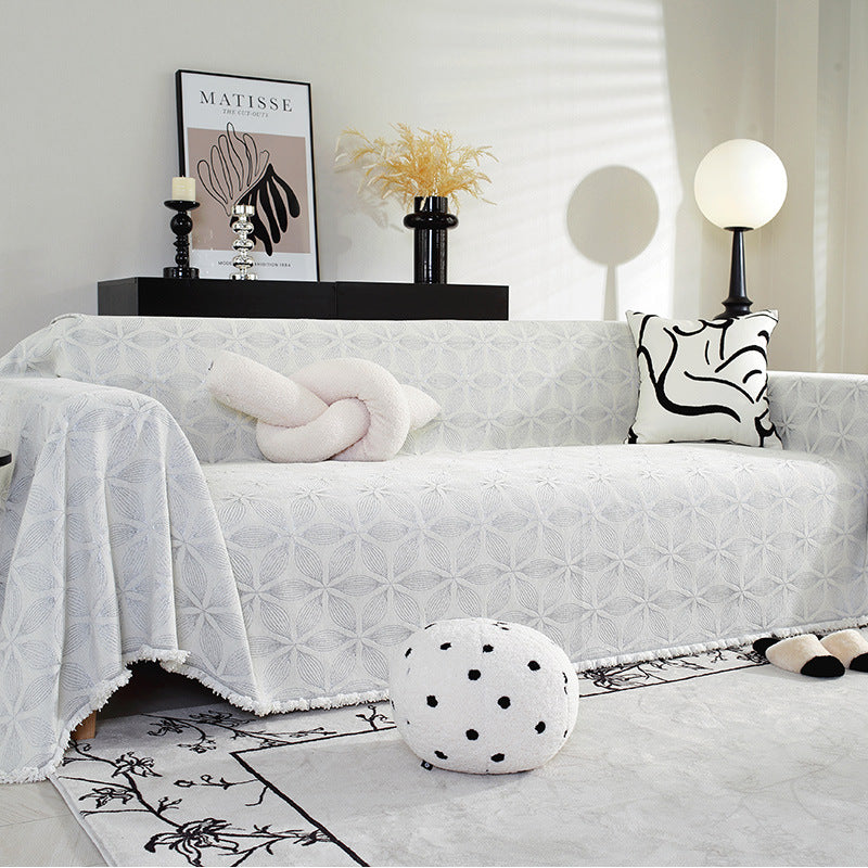 Textured Decorative Sofa Throw Cover