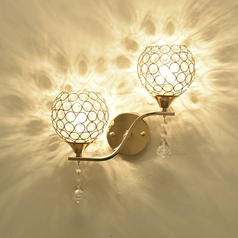Crystal Accent Wall Sconce