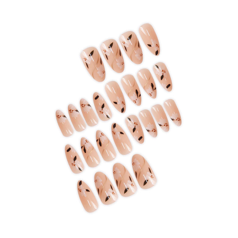Floral Design Acrylic Nail Wraps Kalsten