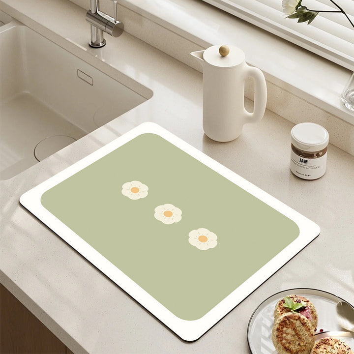 Decorative Kitchen Floor Mat Kalsten