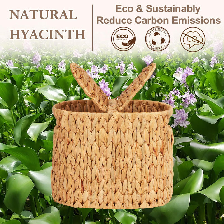 Handcrafted Woven Natural Fiber Napkin Holder Kalsten